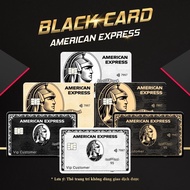 [Black card] American Express's Black card - Print name on request - Express delivery