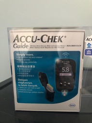 全新未拆盒Accu-Chek Guide 血糖機（不含試紙和針）只有筆和血糖機，不議價