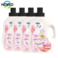 HOWO 4800 มล. X 2 ได้ 9.6 ลิตร(4800x2)น้ำยาซักผ้าธรรมชาติสดชื่น