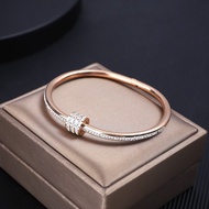 Unfade Bangle Stainless Steel Gold Rose Gold Silver Bangle