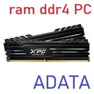 Ram ddr4 PC 8gb..ADATA.. buss heatsink 2133 / 3000 / 3200 / 3600 .... as shown.....specialized in oc