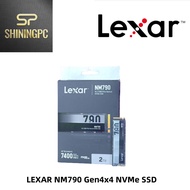 LEXAR NM790 M.2 NVME SSD (7400Mb/s) (1TB/2TB/4TB) PCIe Gen4x4 Storage