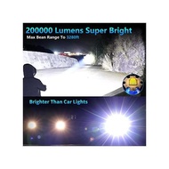 Flashlights High Lumens Rechargeable 200000 Lumens Super Bright Led F