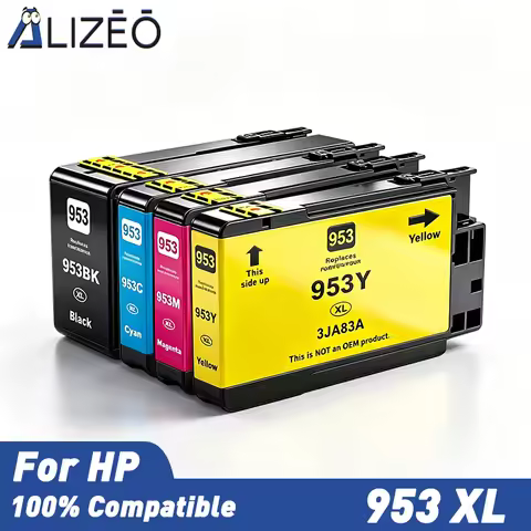 ALIZEO For HP 953XL 953 XL HP953 Compatible Ink Cartridge For HP Officejet Pro 7740 8210 8710 8720 8