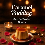 Caramel Pudding Ready Stock