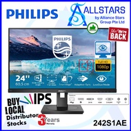Philips 242S1AE 23.8 inch Full HD IPS Monitor (Warranty 3years with Philips SG)