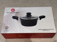 德國卡爾牌雙耳 煲 Carl Schmidt Sohn 16cm Casserole with Lid