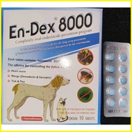 ∏ ✤ ♚ ENDEX 4000&8000 ANTI TICK,FLEA,HEART WORM AND MANGE