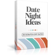 Romantic & Fun Scratch Off Date Night Ideas Card Game - Perfect Couples Gift for Boyfriend, Girlfrie