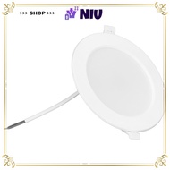 NIU LED Downlight, Recessed Flush Mount LED Ceiling Light, Energy Saving 12W 70LM/W 165-265V Compact