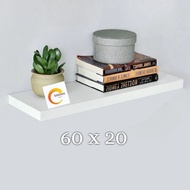 Long shelf (60cm) Width (20cm)