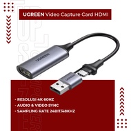Ugreen Video Capture Card HDMI HD 4K 60Hz Mac Windows Android 40189