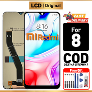 LCD Redmi 8 Original lcd hp Layar Sentuh Fullset ori 100% Glass Touchscreen Digitizer COD Pengiriman