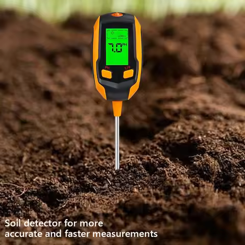 Digital Soil Moisture Meter Soil Test Meter Light Moisture Meter for Garden Lawn Plant Care for Farm