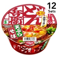 [ 12入組] 日清食品咚兵衛天婦羅蕎麥麵迷你東日本 46g