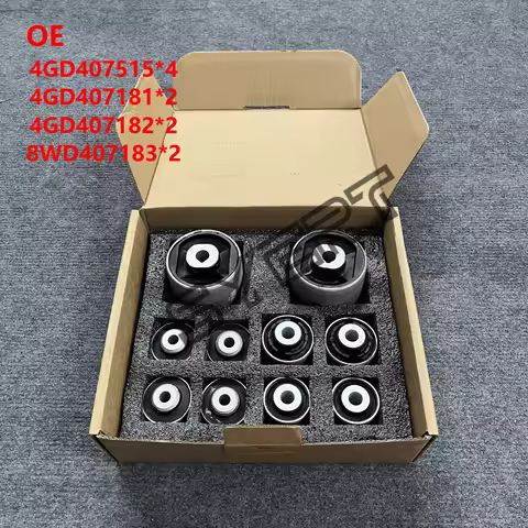 Front suspension control arm bushings kit 10X OE 4GD407515 4GD407181 4GD407182 8WD407183 for Audi A4