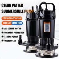 Submersible Pump 0.5HP/1HP/1.5HP Household High Lift Submersible Pump  Agricultural Irrigation Water