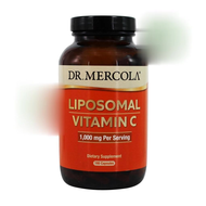 Dr. Mercola Liposomal Vitamin C 1000 mg / 180 Capsules (วิตามินซี , วิตซี , Vitamin C , Vit C)