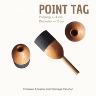 Point Arrow TAG | Blunt Arrow Point | Heart Sponge | 5 grams