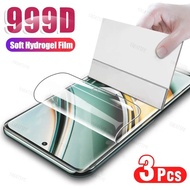 Xiaomi15 PocoX7 PocoM6 3Pcs 999D HD Clear Soft Hydrogel Film For Xiaomi 15 Ultra Poco M7 X7 14T Pro 
