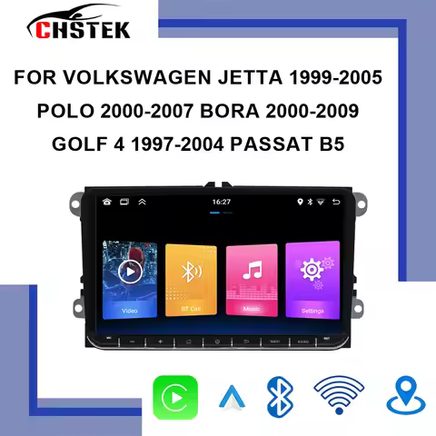 CHSTEK Car Radio For Volkswagen Jetta 1999-2005 Polo 2000-2007 Bora 2000-2009 Golf 4 1997-2004 Passa