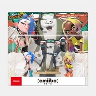 Switch 2 Amiibo Figure: 魚漿幫3人組- 莎莎 + 曼曼 + 鬼福 (Splatoon Raiders｜漆蛋大作戰 斯普拉遁 塗擊隊)