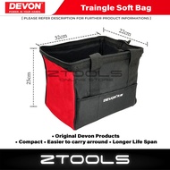 (Mega Offer) DEVON 20V Triangle Soft Carrying Bag (4.0AH Battery & 75W Rapid Charger) 5150-LI-20-40