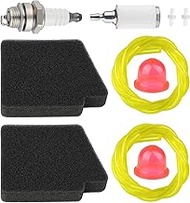 BVM200FE Air Filter SM210VS BVM210FA BVM210VS GBV345 Leaf Blower Tune Up Kit Spark Plug Fuel Filter