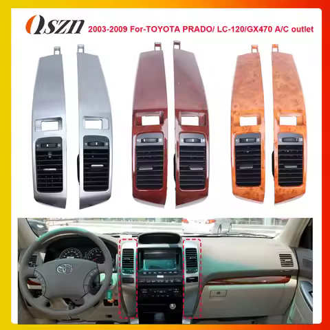 For TOYOTA PRADO LC-120 GX470 2003 2004 2005 2006 2007 2008 2009 A/C AC Outlet Rear Seat Anti Dust A