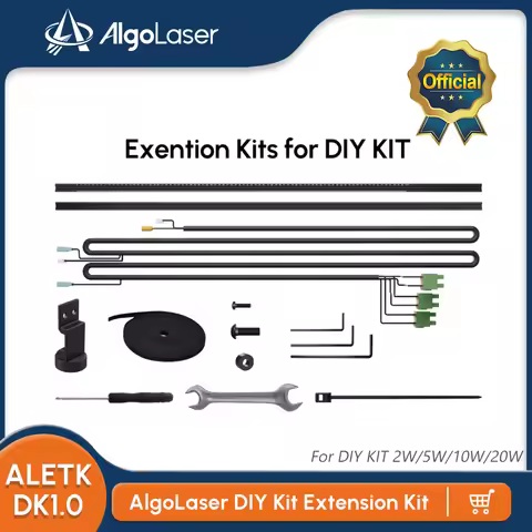 AlgoLaser DIY KIT /Alpha MK1/Alpha MK2 Y-Axis Extension Kit Laser Engraver Expand Working Area to 33