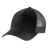 Carhartt Canvas Logo C Cap Black Trucker Cap