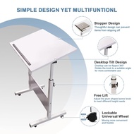 Bedside Movable Folding Table/Fordable Table/Laptop Table/Study Desk/Bed Sofa Side