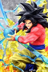 龍珠 景品 超四 孫悟空 十倍龜波氣功 爆氣地台 ver3 (pm查詢) Dragonball SSJ4 Goku X10 Kamehameha Flame Effect Diorama ver3 龍