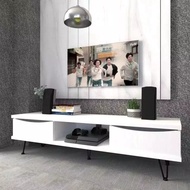 Panorama Set Furniture TV Table 35 - 50 inch Minimalist TV room decoration 120x30 Iron legs