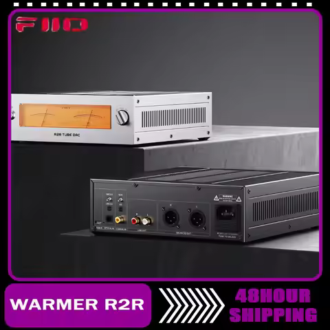 FiiO WARMER R2R Tube DAC/Amp R2R Decoder Architecture Decoder Tube Amplification USB/Optical/Coaxial