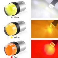 10PCS silicone Flashing 1156 BA15S 1157 BA15D LED lights Motorcycle COB car turn signal Led brake li
