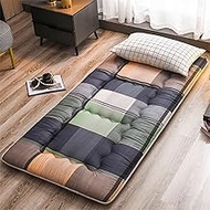 Memory Foam Mattress Japanese Floor Mattress Double Single, Thicken Sleeping Mat Futon Mattress, Foldable Tatami Mat Guest Mattress Portable Camping Mattress (Color : B, Size : 150x200cm)