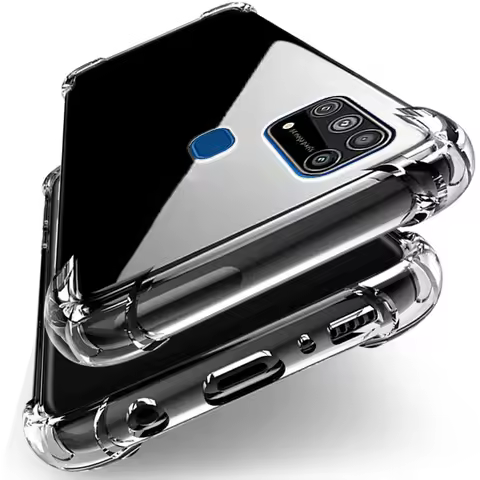M31 Case For Samsung Galaxy M31 Case Silicone Clear Transparent Case For Samsung M31 Phone Case M 31