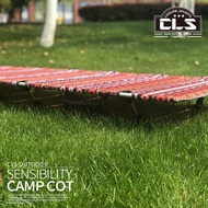 Portable Folding Bed Outdoor Camping Bed Aluminum Alloy Single Care Lunch Break Bed Beach Camping Si