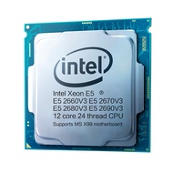 Intel Xeon e5-2650v3 e5-2660V3 e5-2670V3 e5 2680v3 e5 2690v3 CPU  LGA 2011-3 DDR4 X99 computer motherboard X99 เดสก์ท็อปเมนบอร์ด CPU