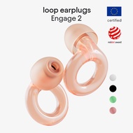 Loop Engage 2 - High-Fidelity Noise Reducing Earplugs (16 dB) for social gatherings, conversations, 
