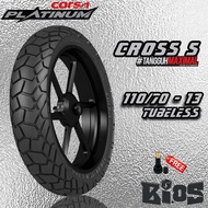 Corsa CROSS S 110/70 RING 13 TUBLESS Tire NMAX