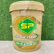 [HÀNG CHÍNH HÃNG] Dầu Diesel/Xăng SP WELLGO 15w40 CI-4/E7 ( 18 Lít)