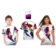 KIDS' TSHIRT KIDS' FULLPRINT POWER RANGER MOVIE T-SHIRT/