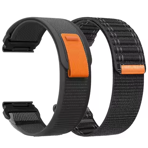 26mm 22mm Nylon Watch Strap For Garmin Tactix 8 7 Pro AMOLED Delta Fenix E 8 7 7X Pro QUATIX 8 Band 