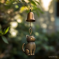 Wind Ornaments Chime Cat Cross-Border Ornaments Courtyard Doors Windows Outdoor New Style Cat Wind C