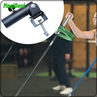T Bar Row Landmine Attachment Portable Degree Rotating Barbell Landmine Base Fit 2” Bar for Deadlift