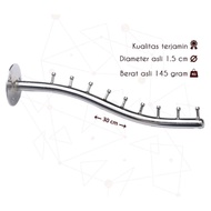 GANTUNGAN 9-point Wall Flute Clothes Hanger Trunk 9-point Wall Flute/ trunk