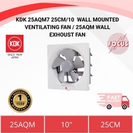 KDK 25AQM7 25CM/10  WALL MOUNTED VENTILATING FAN / 25AQM WALL EXHOUST FAN
