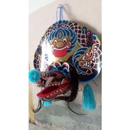 Carved Genuine Blue Barongan for Danang Ece Stages